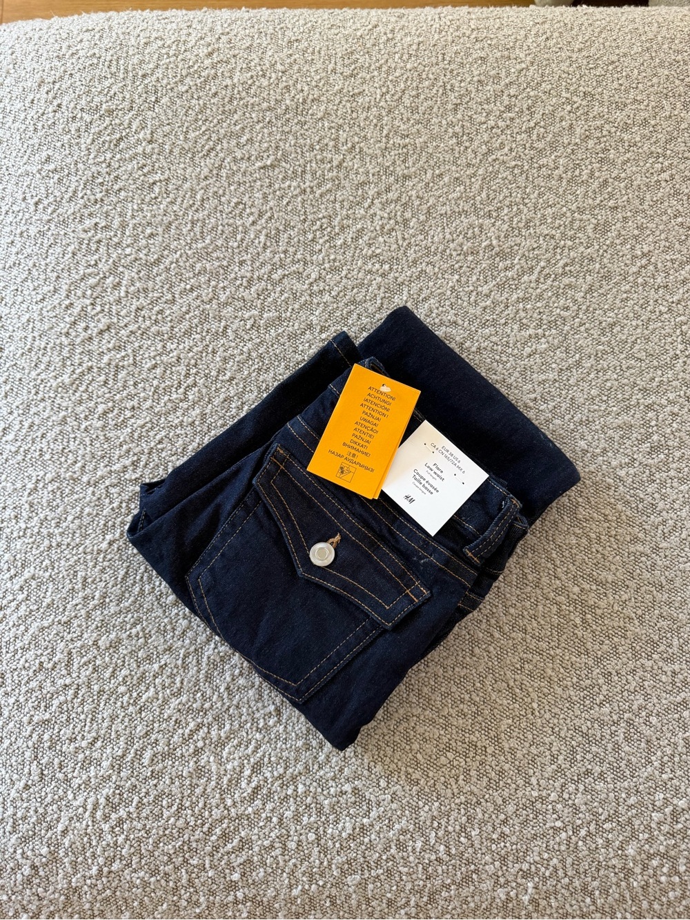 Dark Blue size 6 low rise stretch Jeans - - Picture 2 of 6